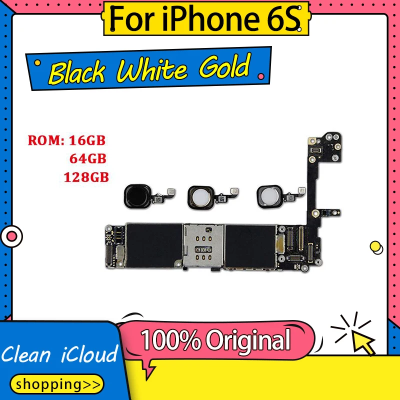 Материнская плата для iphone 6 S с/без Touch ID оригинальная 16 ГБ 64 128 ГБ|Антенны мобильных