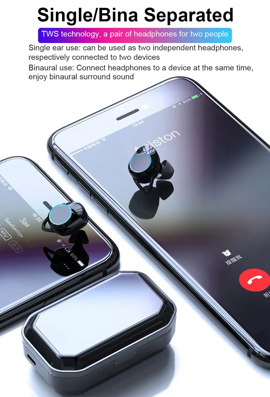 Altroplas G02 TWS 5,0 Bluetooth 9D стерео наушники беспроводные наушники IPX7 водонепроницаемые 3300 мАч светодиодный внешний Смарт-аккумулятор держатель телефона