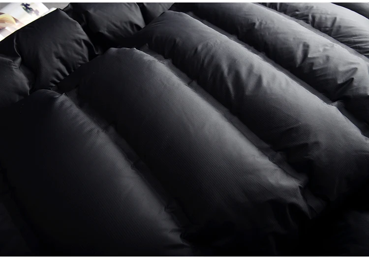 2019 новое зимнее мужское белое пуховое пальто с капюшоном модное ветрозащитное