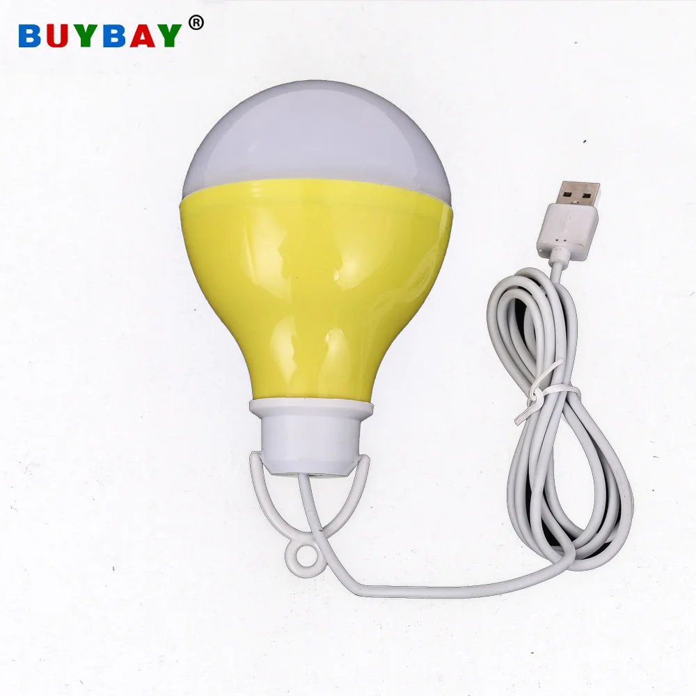 BUYBUY Светодиодная лампа USB туристический тент светильник 5 в 7 Вт портативный наружный светильник небольшой светодиодный ночник для походов кемпинга работа с внешним аккумулятором