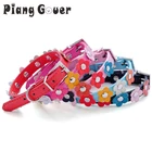 Ошейник из искусственной кожи для маленьких собак, ошейник с цветком Тедди для собак, ошейник для домашних животных с цветком для кошек, собак, щенков, ошейники