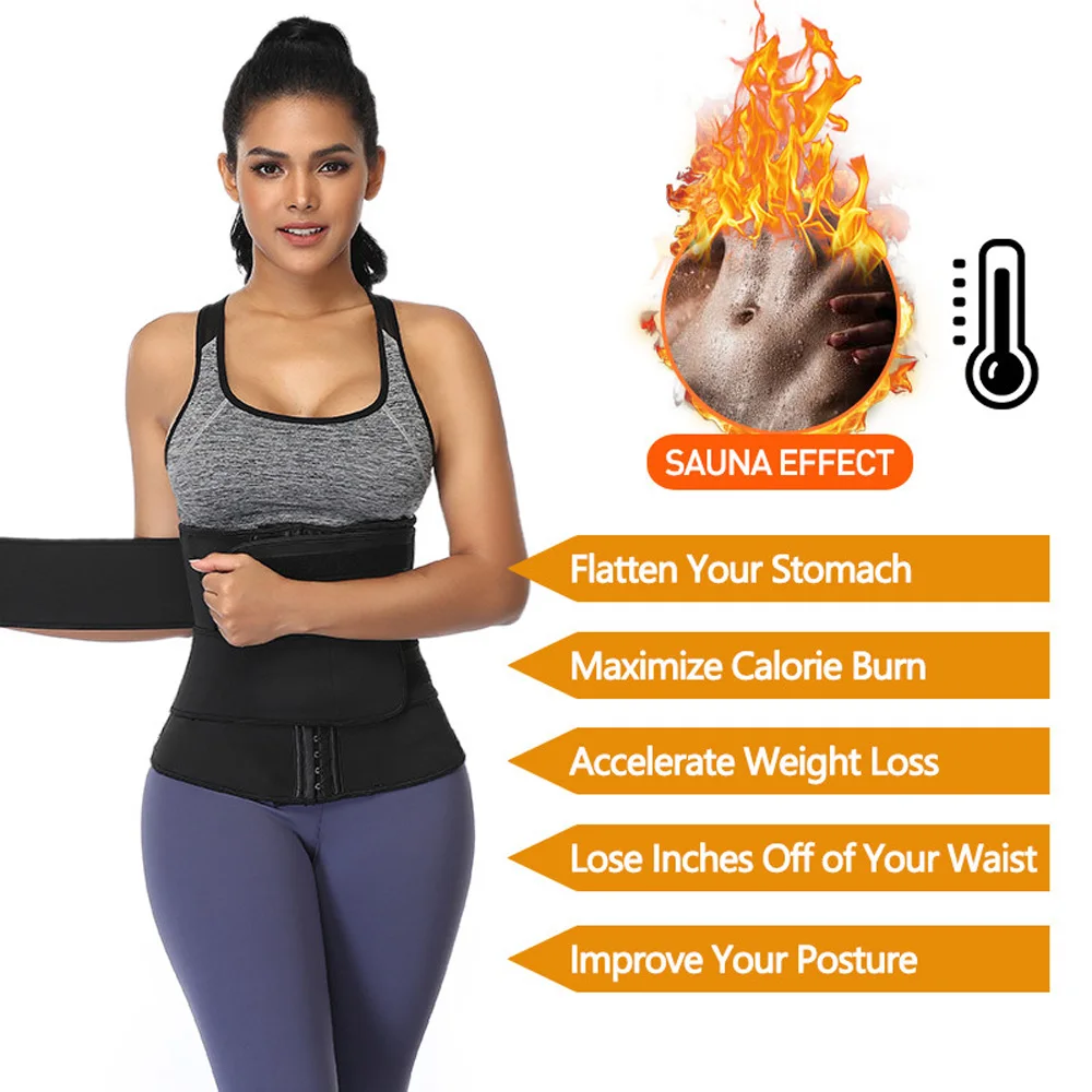 Женский корсет для похудения и талии Корректирующее белье живота полоски пота