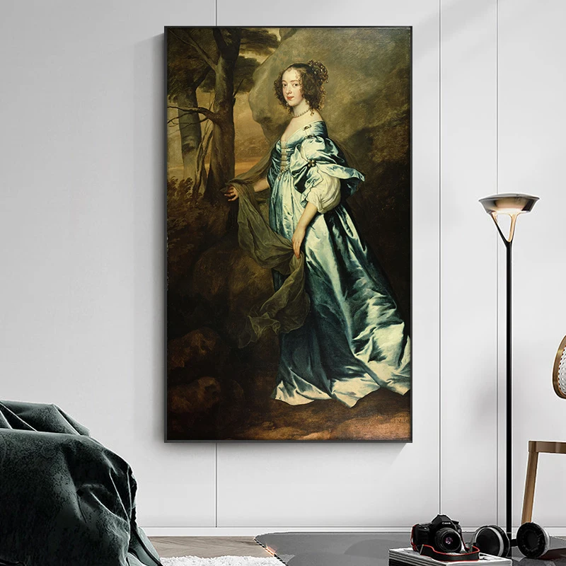 

Mary Stewart Countess Of Arran Nordic Posters Prints Canvas Painting Home Decor Scandinavian Wall Art Picture for Living Room