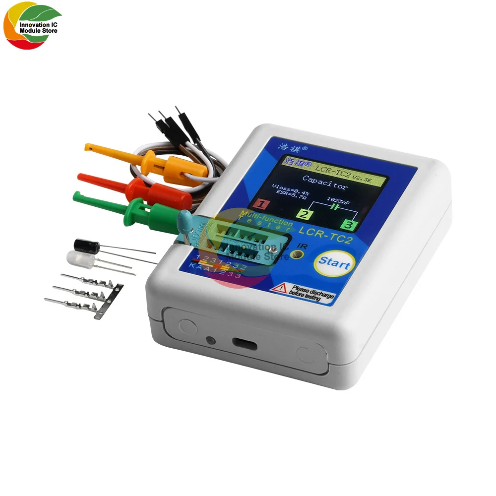 Тестер транзисторов LCR-TC1 LCR-TC2 LCR-T7 TC-T7-H TFT используемый для испытания