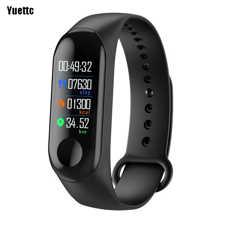 Умный браслет с цветным экраном водонепроницаемый спортивный шагомер трекер