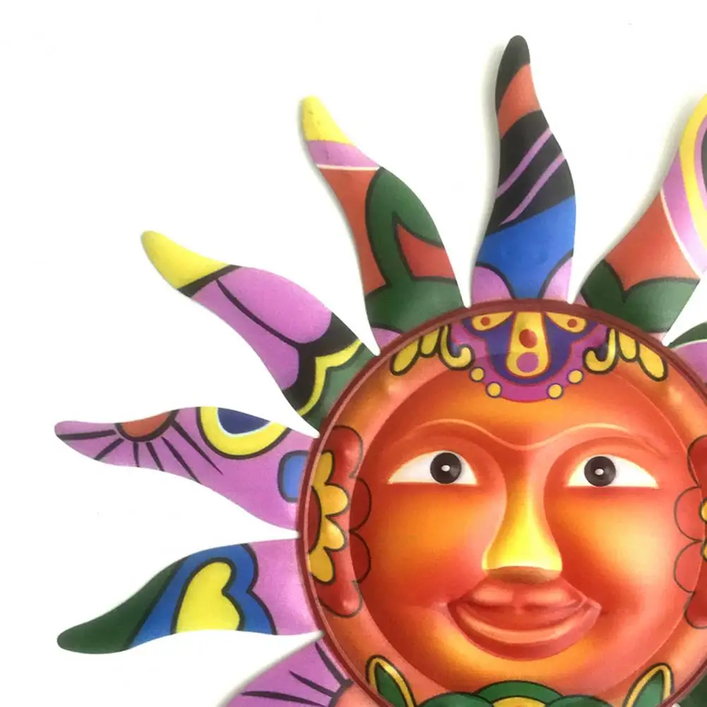 

Hanging Pendant Vivid Attractive Iron Sun Shape Home Hanging Pendant Ornament for Friends