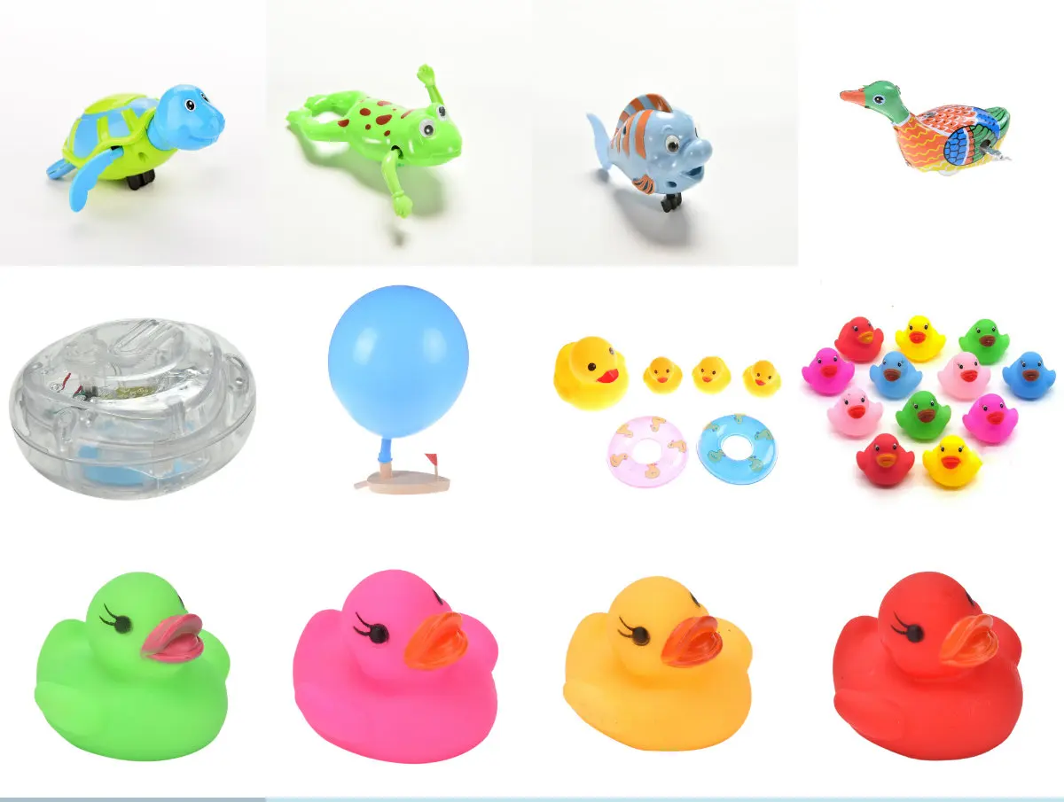 1 шт. игрушки для ванной в случайном цвете новые животных черепаха утка детский