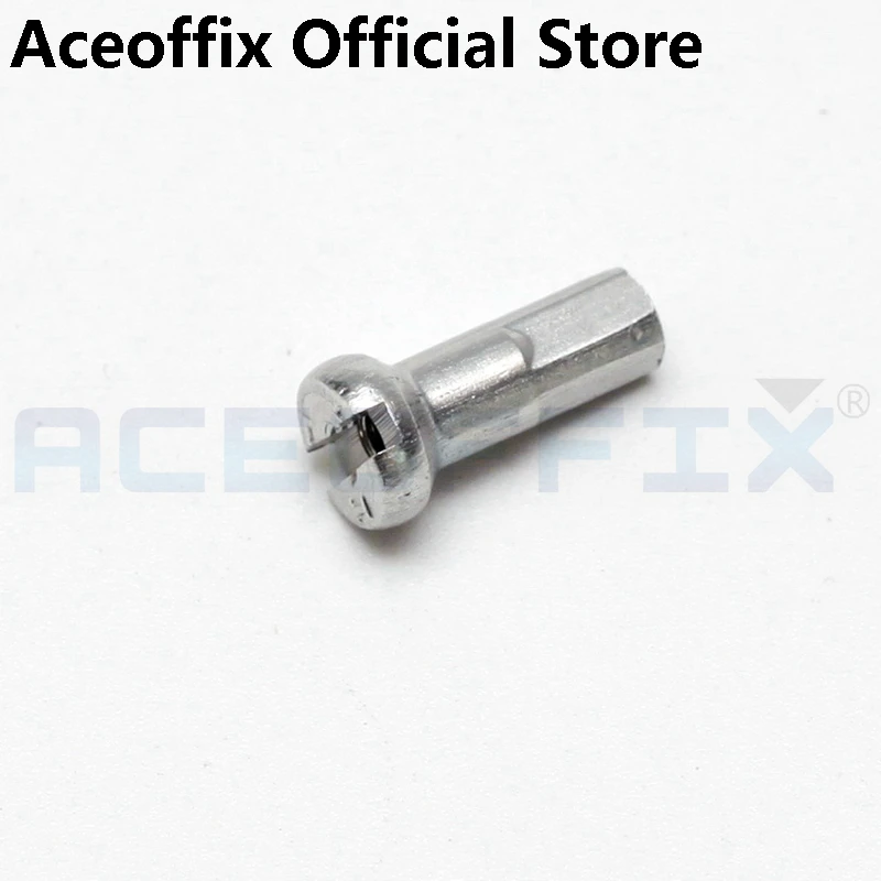 10 шт./партия спицы из алюминиевого сплава для велосипеда 14 г 15 1 8*12 мм 2 0*12 | Спорт и