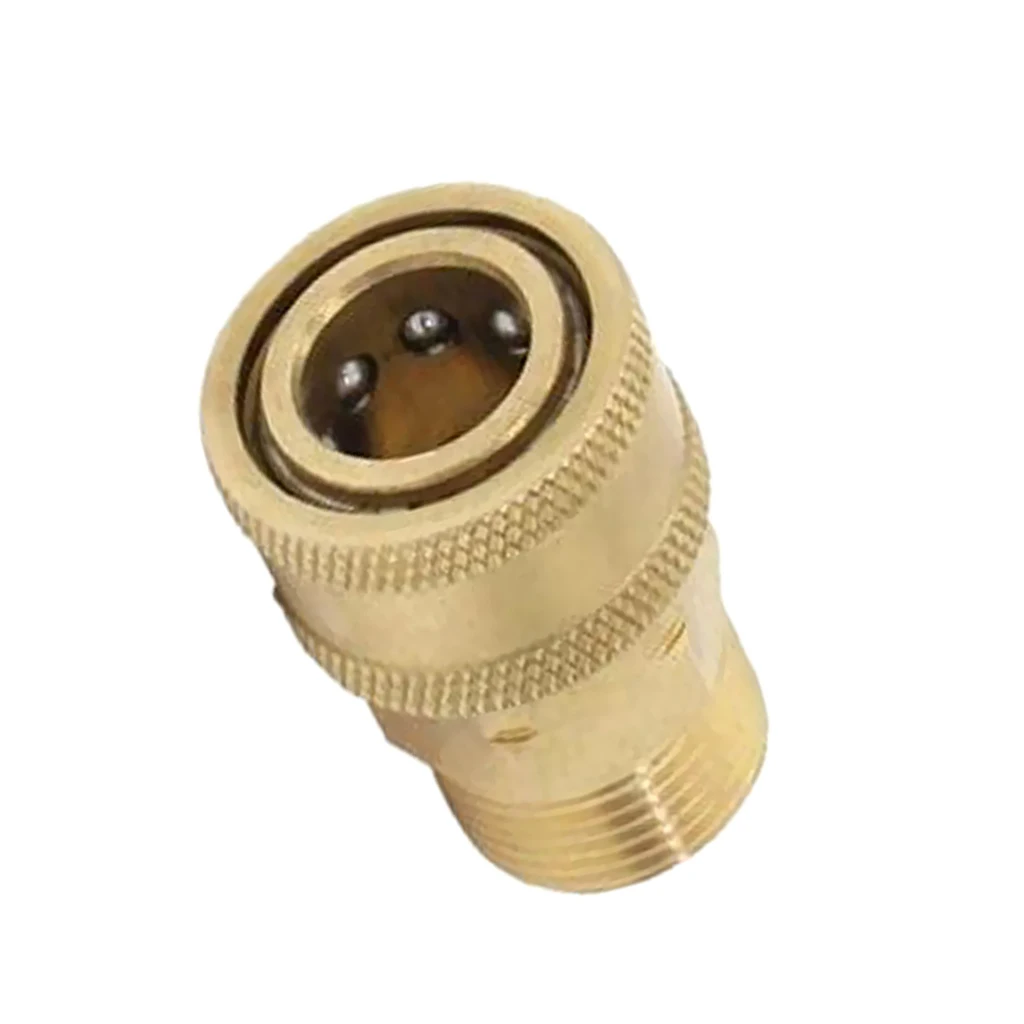 

Hose Quick Release Connector M22 - 1/4'' Male Adapter Coupler NEW Tool