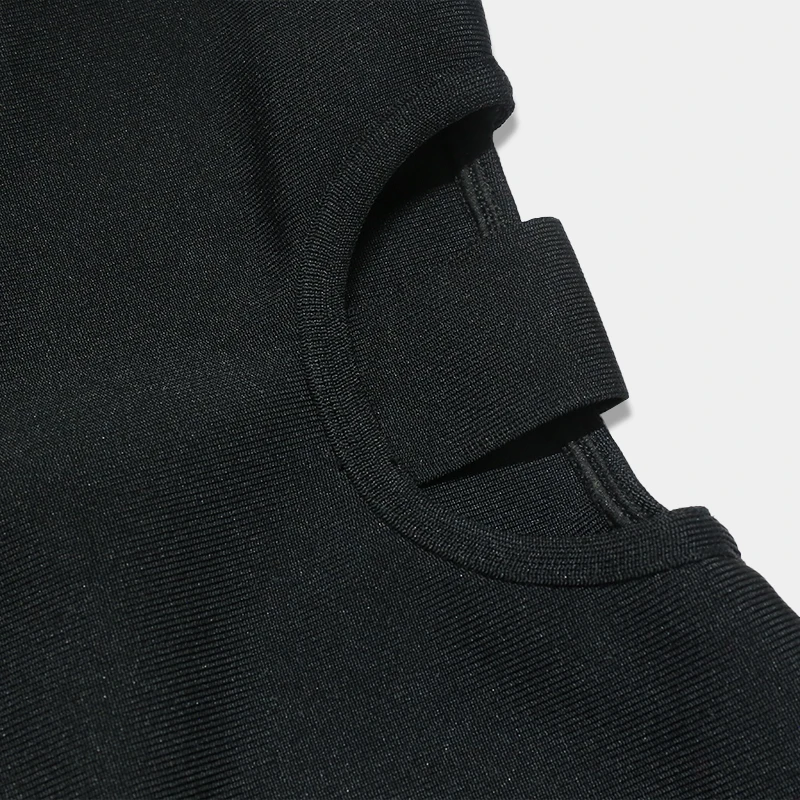 

Deer Lady Bandage Dress Black Cut Out Bandage Dress 2021 New Arrivals Sexy Bodycon Dress Evening Party Dress Women