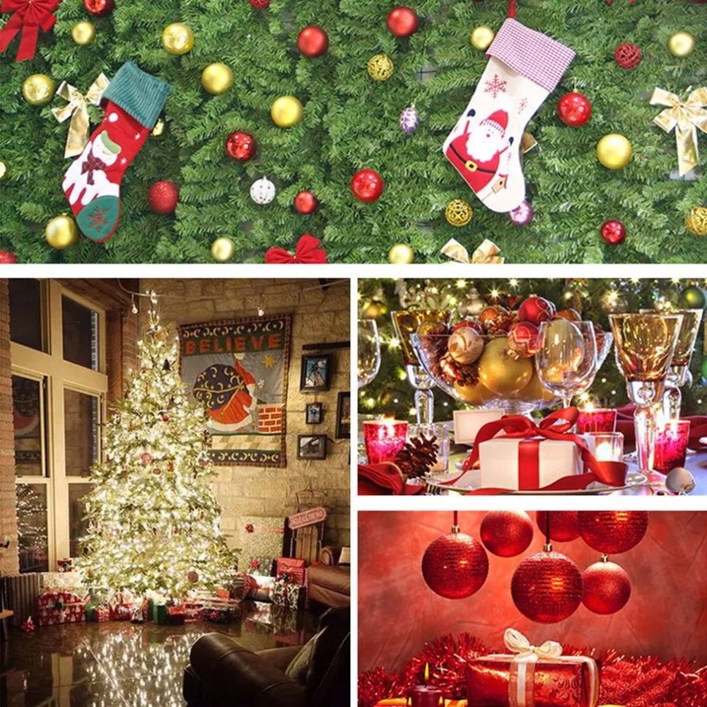 24pcs Christmas decorations balls tree ornaments large foam Styrofoam decoration toys on the 6cm Ball Baubles new | Дом и сад