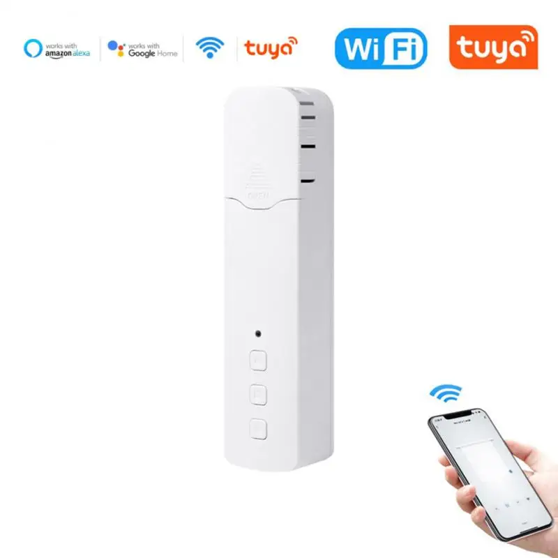 

Tuya WiFi Smart Blind Driver Roller Shade Driver Blind Motor Work With Alexa Google Assistant Support Voice Control For Home