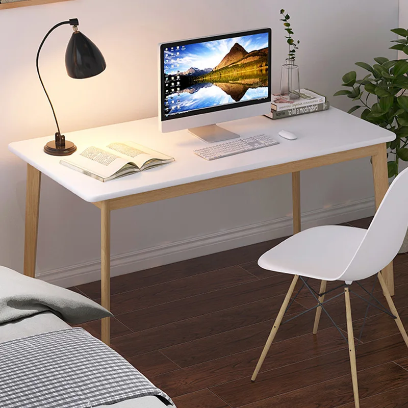 Современный простой Прямоугольный Обеденный Стол, домашний простой обеденный стол для маленькой квартиры, мебель для игровой комнаты