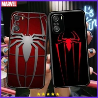 spider man marvel for xiaomi redmi note 10s 10 9t 9s 9 8t 8 7s 7 6 5a 5 pro max soft black phone case