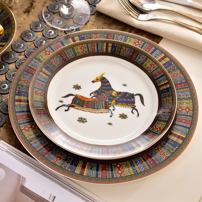 Высококачественная тарелка 8/10 дюйма фруктовая домик десертная торт сладкая