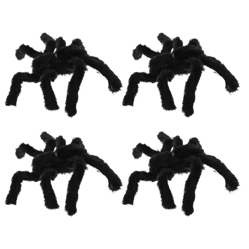 

4 шт., декоративные пауки