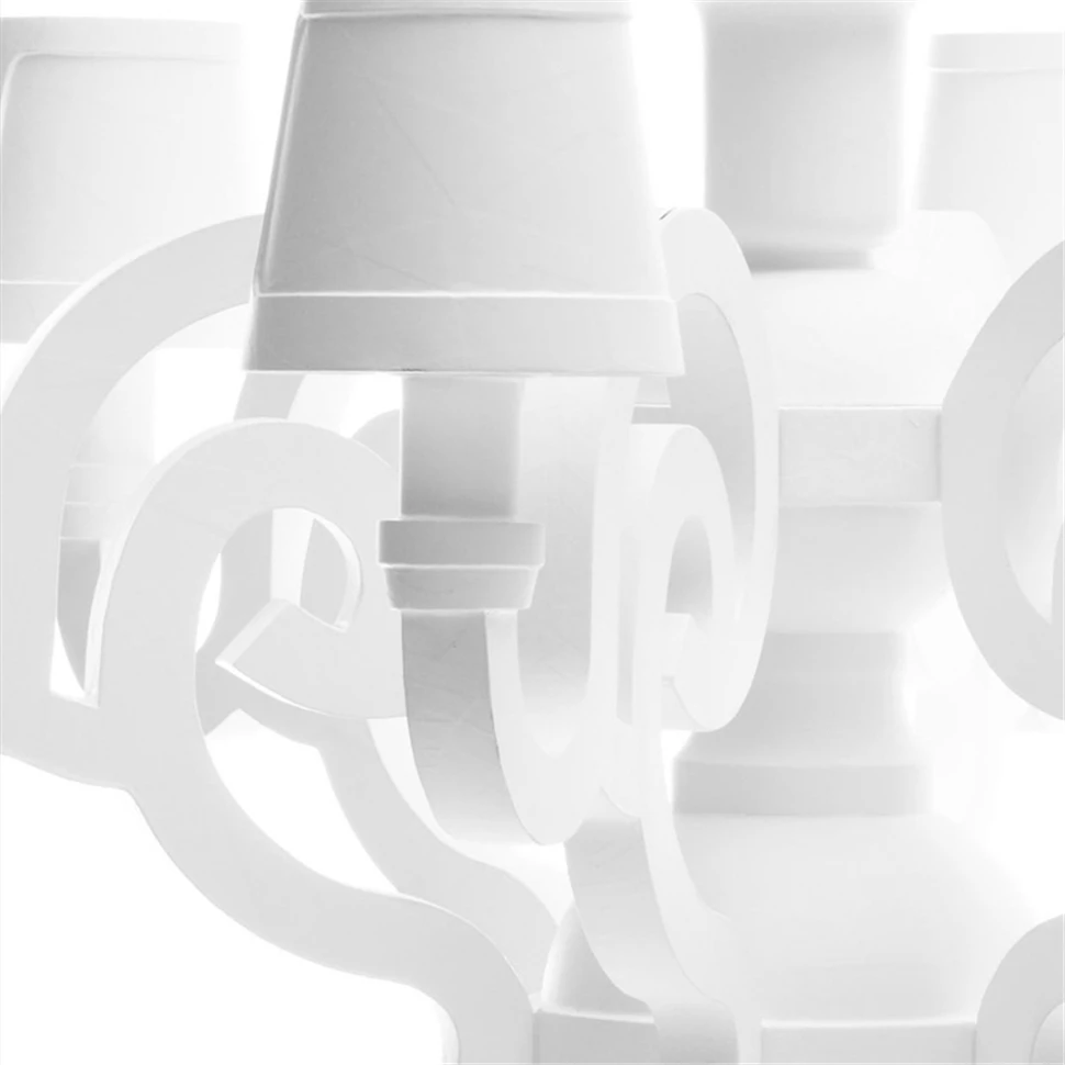 Французская роскошная люстра из цельного дерева для спальни старинная