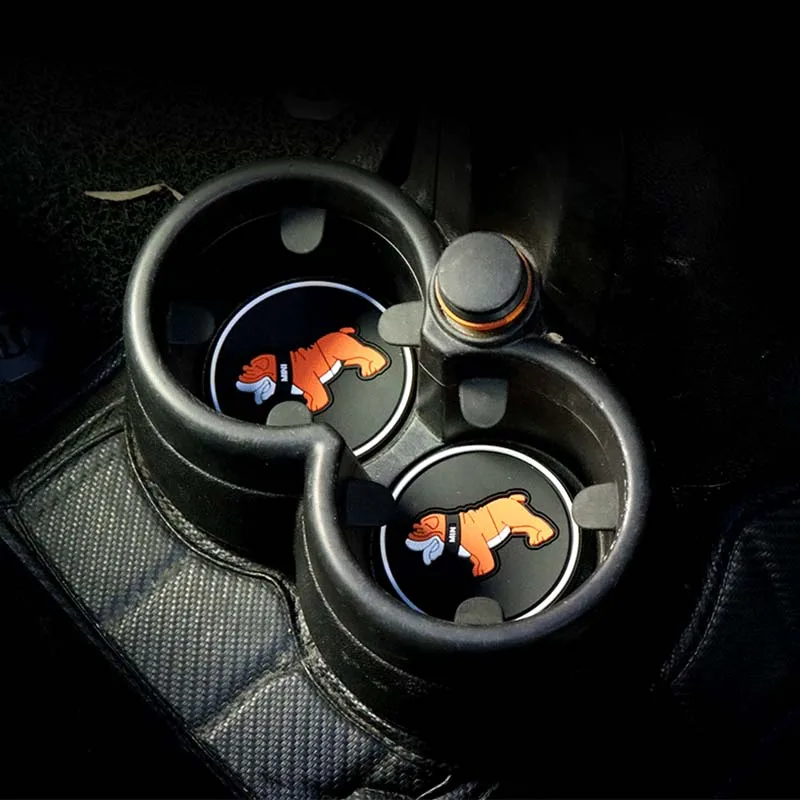 Для MINI COOPER Полезная чашка противоударные силиконовые коврики Нескользящие