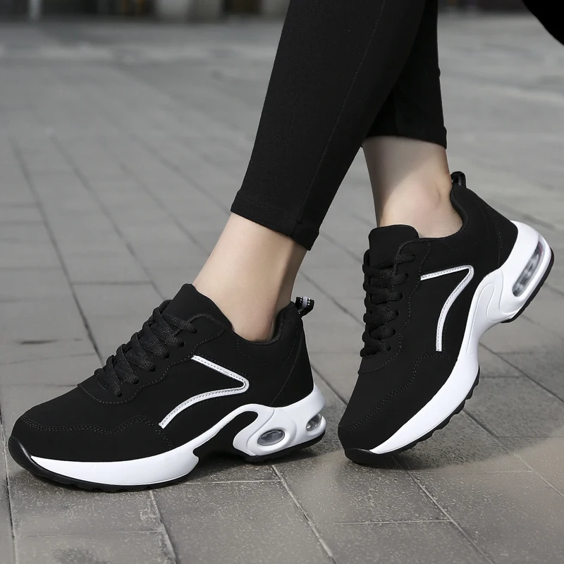 

Women Shoes Flats Fashion Casual Ladies Walking Basket Lace-Up Breathable Female Sneakers Mujer Feminino