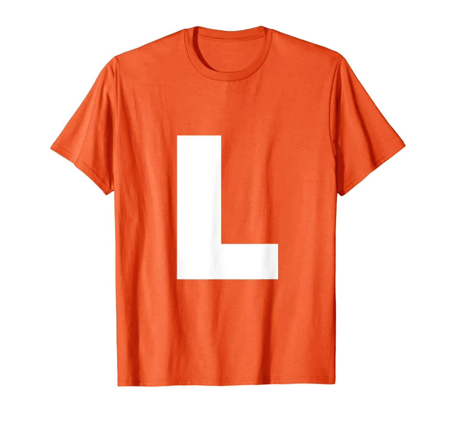 

Letter L Capital Alphabet Monogram Initial T-Shirt
