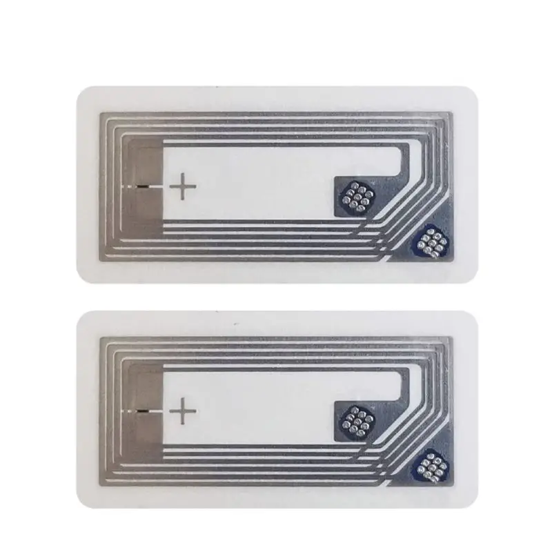 100 шт. NFC чип Ntag213 наклейка влажная Вставка 2*10 мм 13 56 МГц RFID NTAG 213