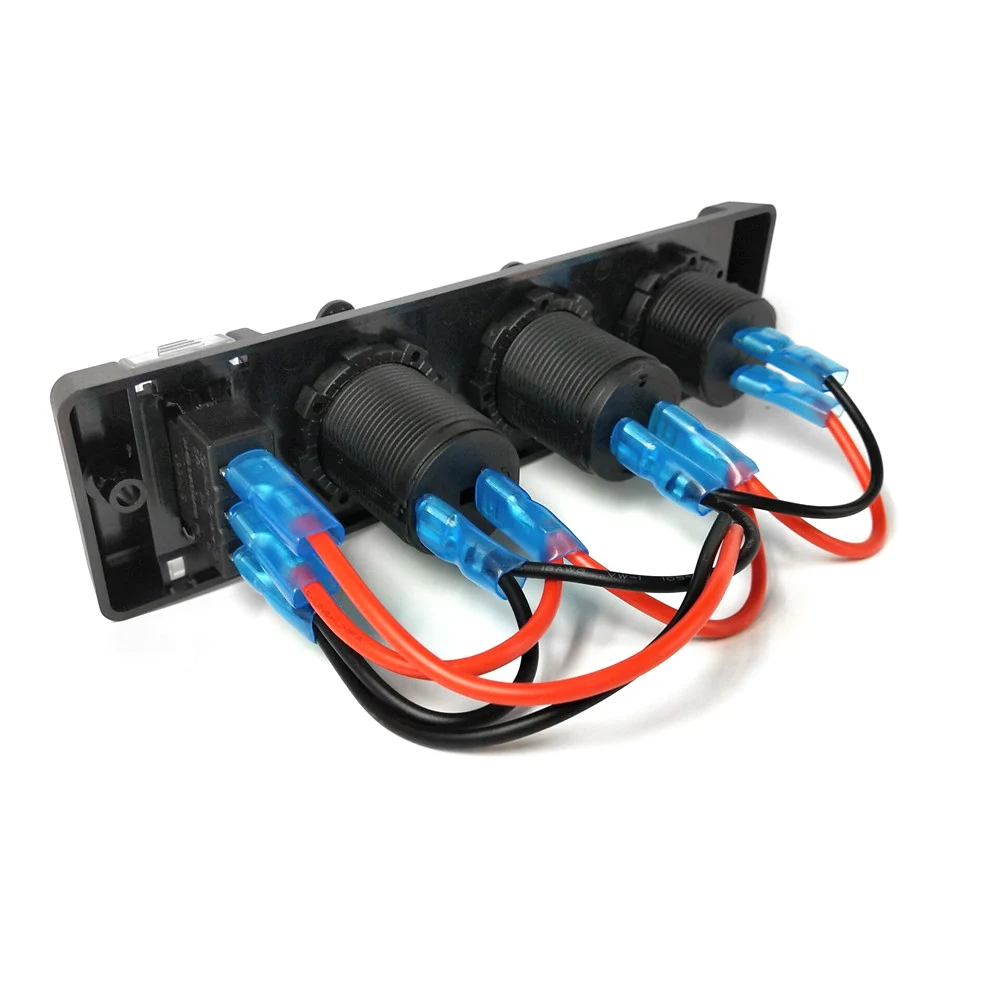 Двойной USB разъем прикуривателя Разветвитель двойной зарядное устройство 12 В