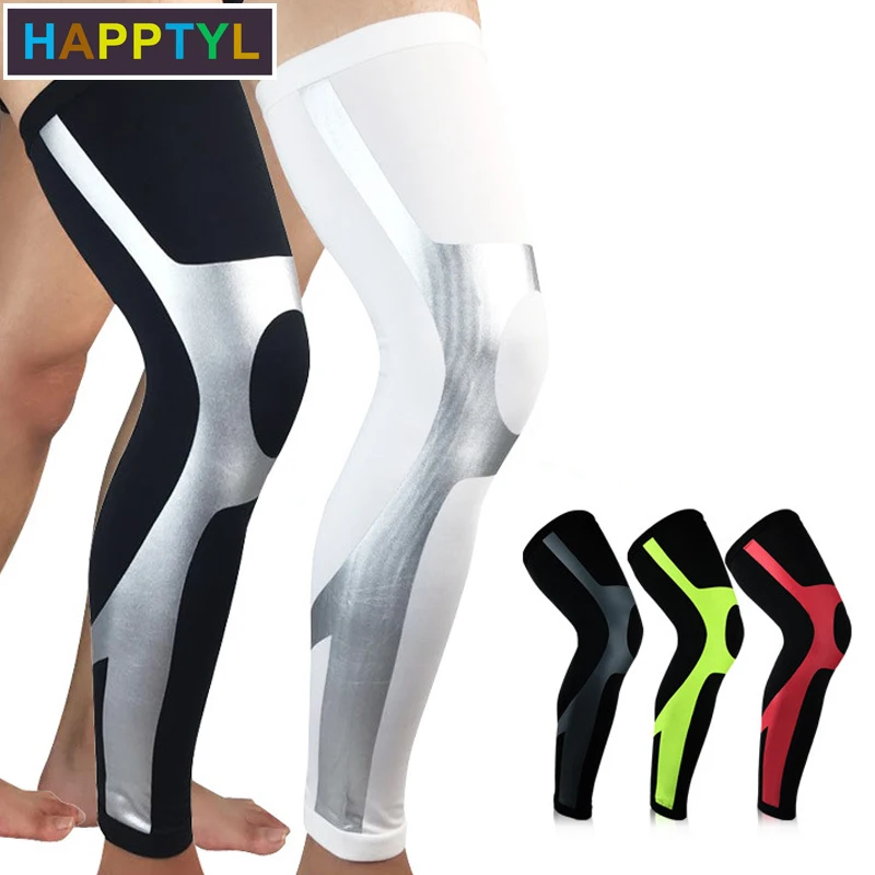 HAPPTYL 1 шт. Компрессионные рукава для ног Гольфы с длинными рукавами поддержка