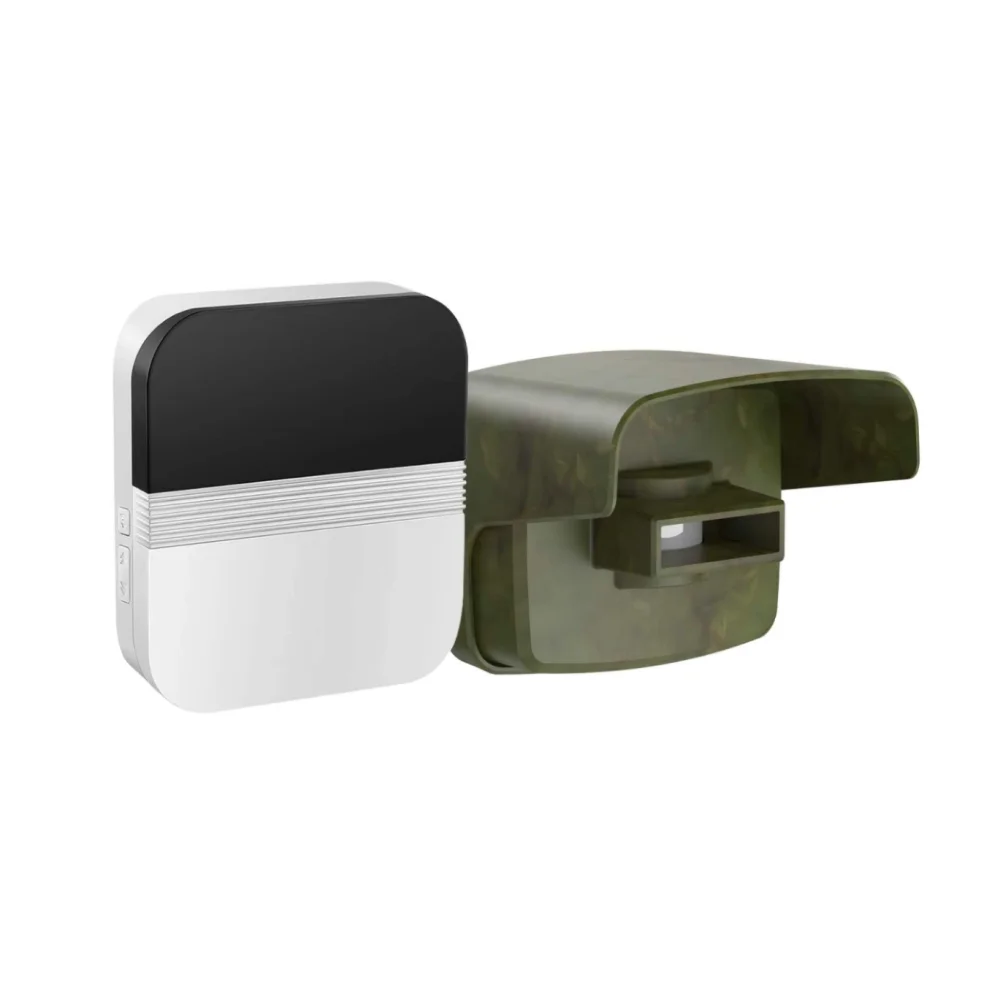 Большой диапазон солнечной беспроводной сигнализации на подъездной дорожке