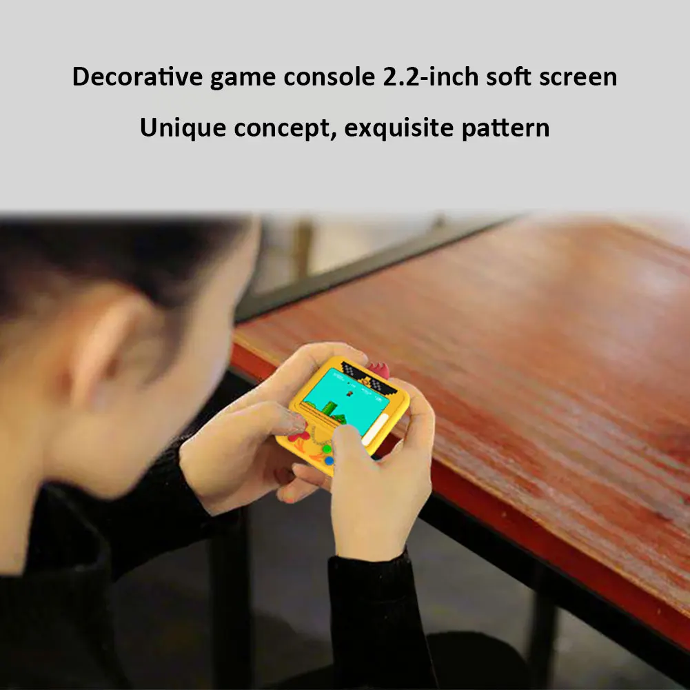 

89 in 1 Games Mini Retro Video Gaming Console Pendant Handheld Portable 2.2 inch Classic Pocket Game Players Console Gaming 2021