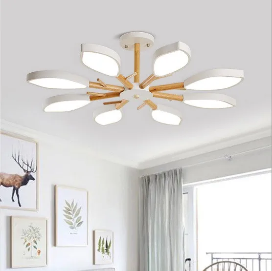 Светодиодная лампа для гостиной светильник потолочный макарон простой