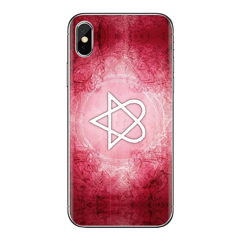 Мягкий чехол для samsung Galaxy S3 S4 S5 Mini S6 S7 Edge S8 S9 S10 Plus Note 3 4 5 8 9 с логотипом Heartagram |