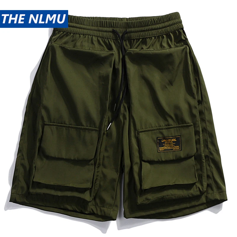 Новинка 2020 мужские шорты-карго спортивные штаны с несколькими карманами и