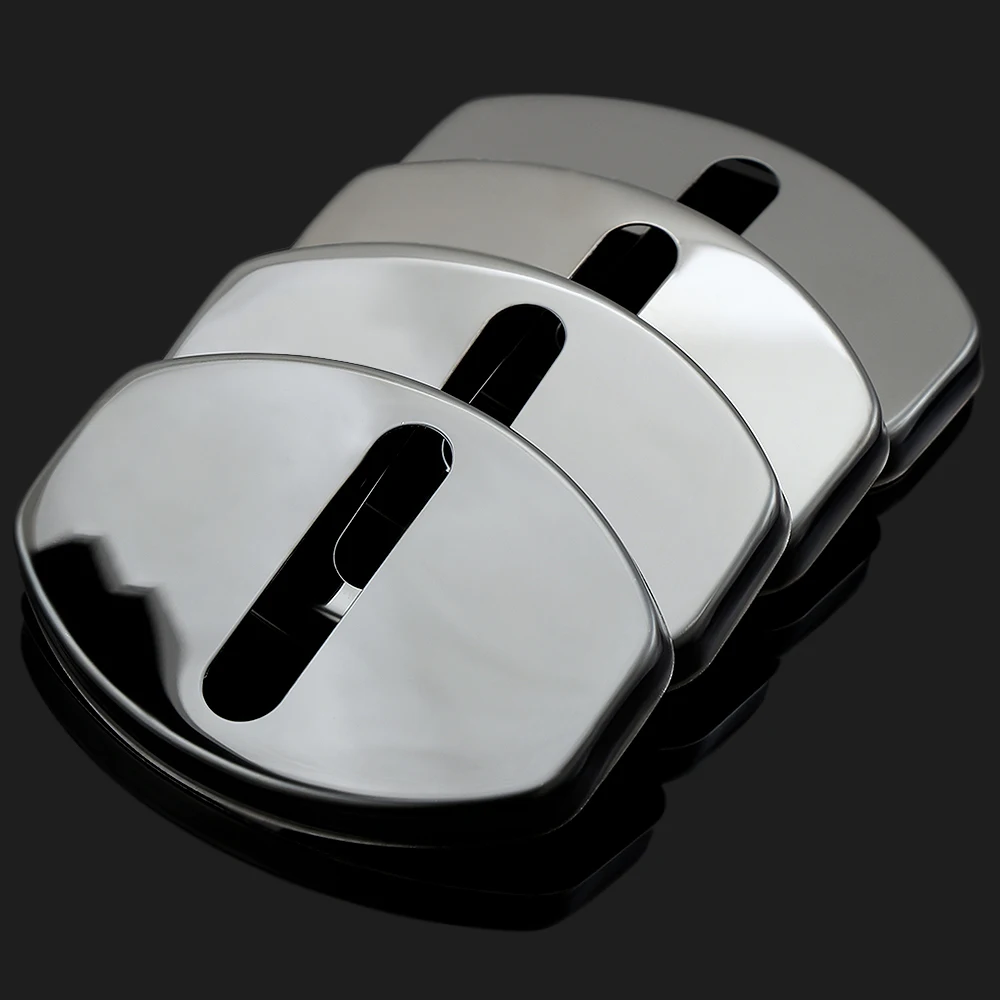 4PCS/Lot For VW POLO JETTA MK5 MK6 Passat B5 B6 B7 GOLF MK7 Scirocco CC Touran Tiguan Touareg Door lock cover car-styling - купить по