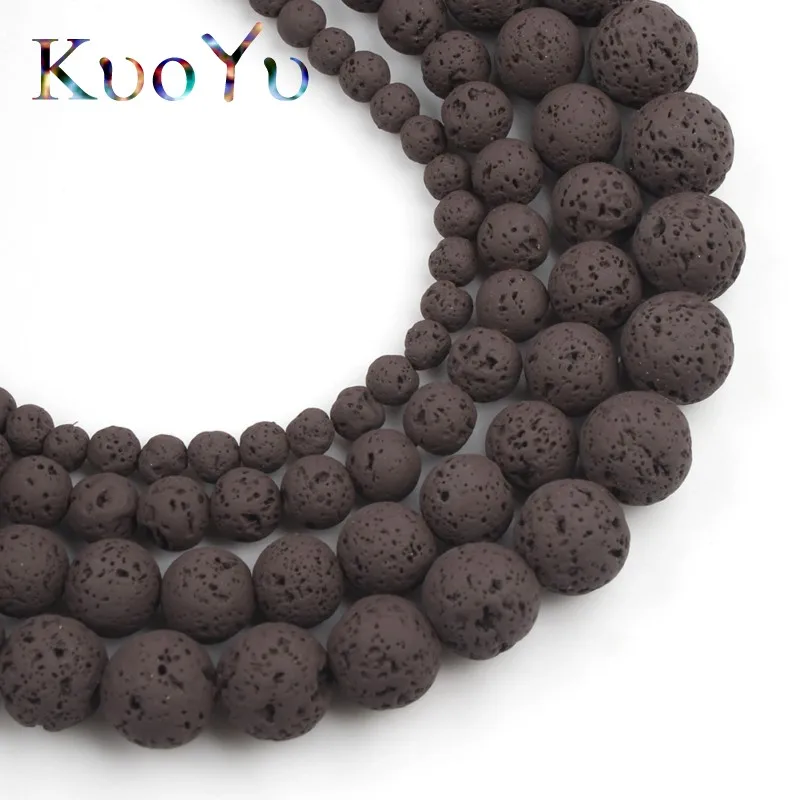 Кофе вулканическая лава рок гематит камень резиновые шарики круглые