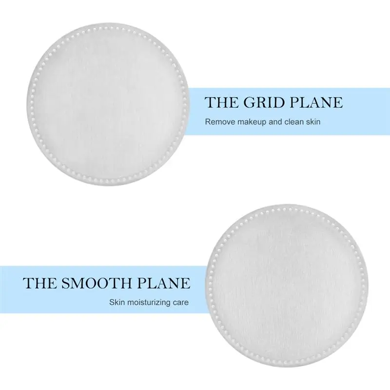 200 шт одноразовые ватные подушечки для макияжа Двусторонняя утолщенная