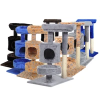 pet crawl cat litter cat house cat toy small cat tree with tree hole cat scratch board cat table cat climbing frame