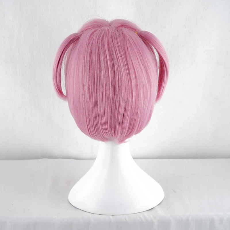 Игра DDLC Doki клуб Нацуки розовые парики короткие термостойкие синтетические