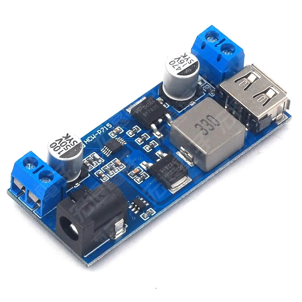 USB-зарядка, 5 В, 6 А, от 12 В до 5 В, высокая мощность 30 Вт