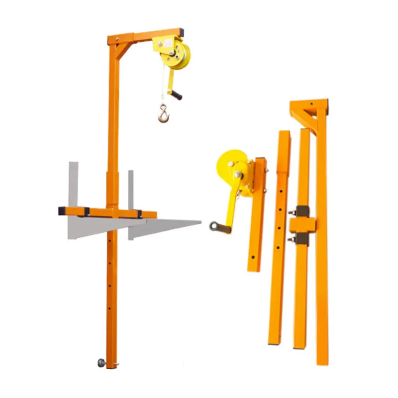 1200 фунтов ручная нержавеющая сталь Наружная установка подъемный кран Складная