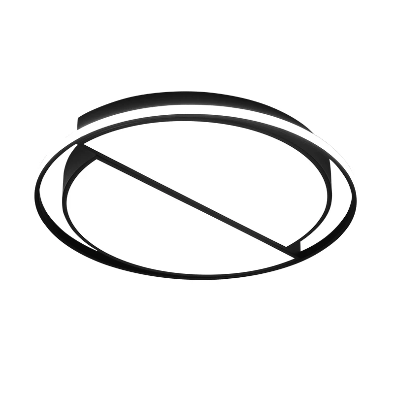 Современный круглый железный светильник для гостиной люстра светодиодный