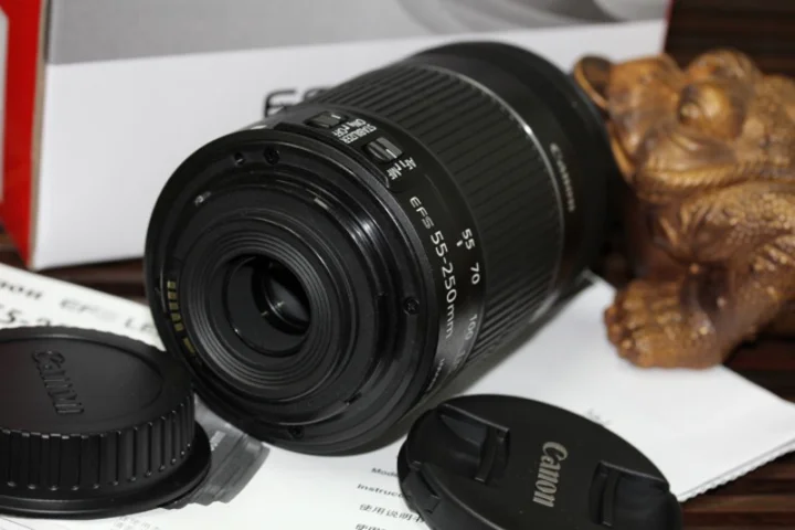 Телеобъектив Canon EFS 55 250 мм f/4 0 5 6 is II для цифровых зеркальных камер Canon|Объективы