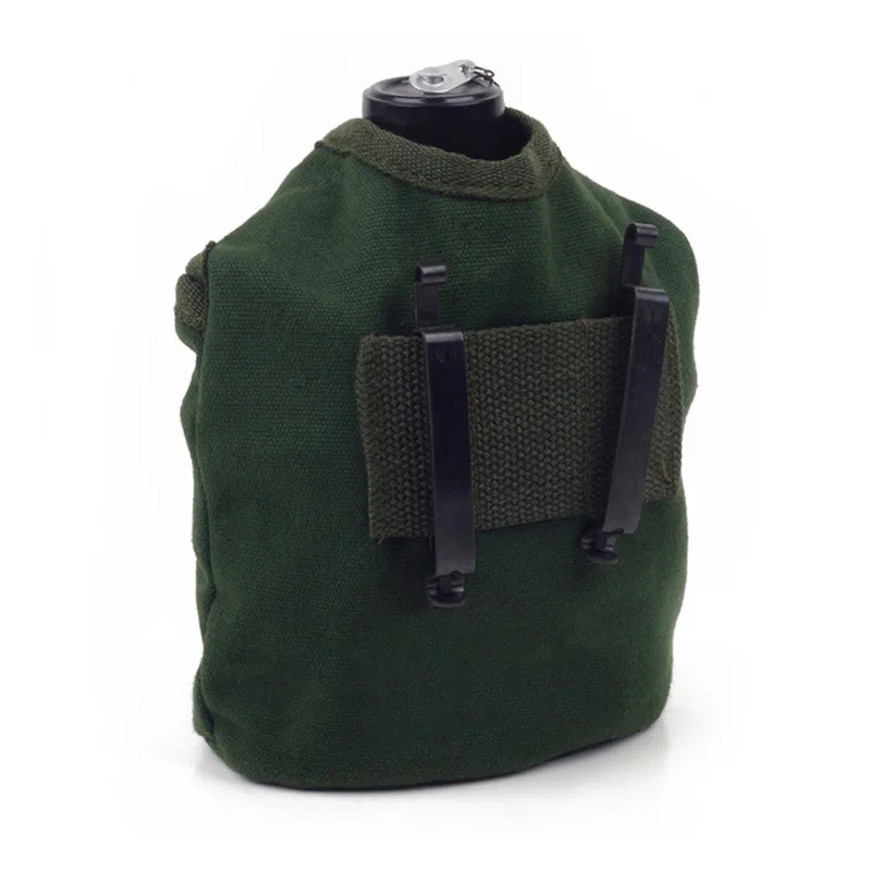 Дорожный велосипедный чайник с чашкой Военная столовая Портативная Алюминиевая