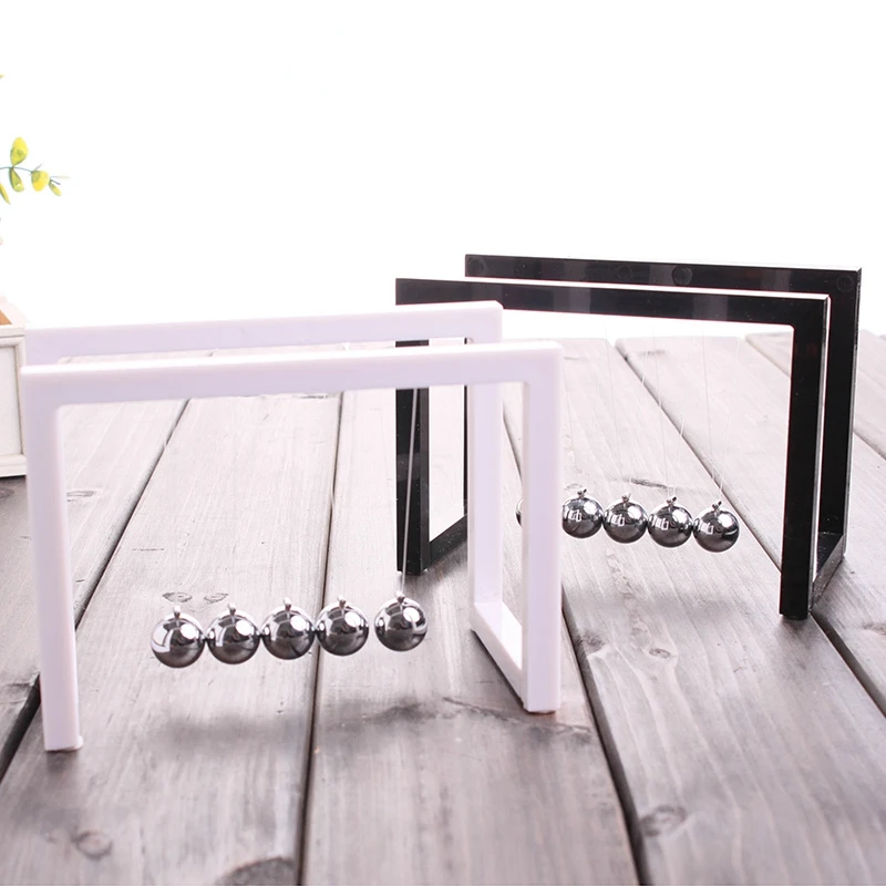 

LBER 160*90*115mm Newton Balls Cradle Balance Ball Newtons Pendulum Ornaments Home Decorations Desk Decoraction Toy Gift