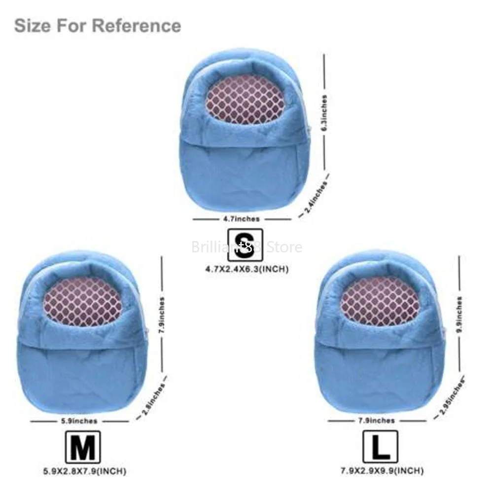 

Pet limited discount thermal travel bag, small portable winter travel bag, guinea pig bag, bed, hamster, chinchilla, 1