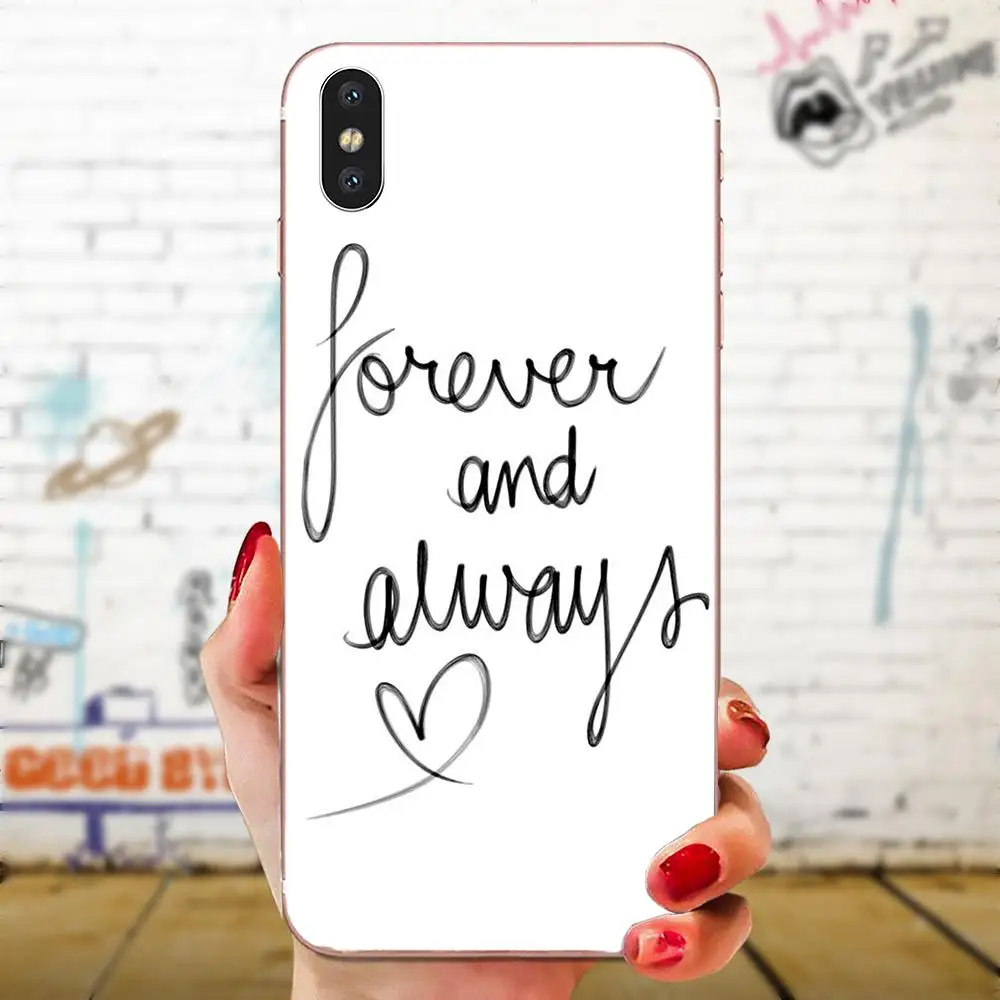 Silicone Transparent Cover Cases For Xiaomi Redmi Note 2 3 3S 4 4A 4X 5 5A 6 6A Pro Plus Proverb Phrase Motto Valentines Day | Мобильные