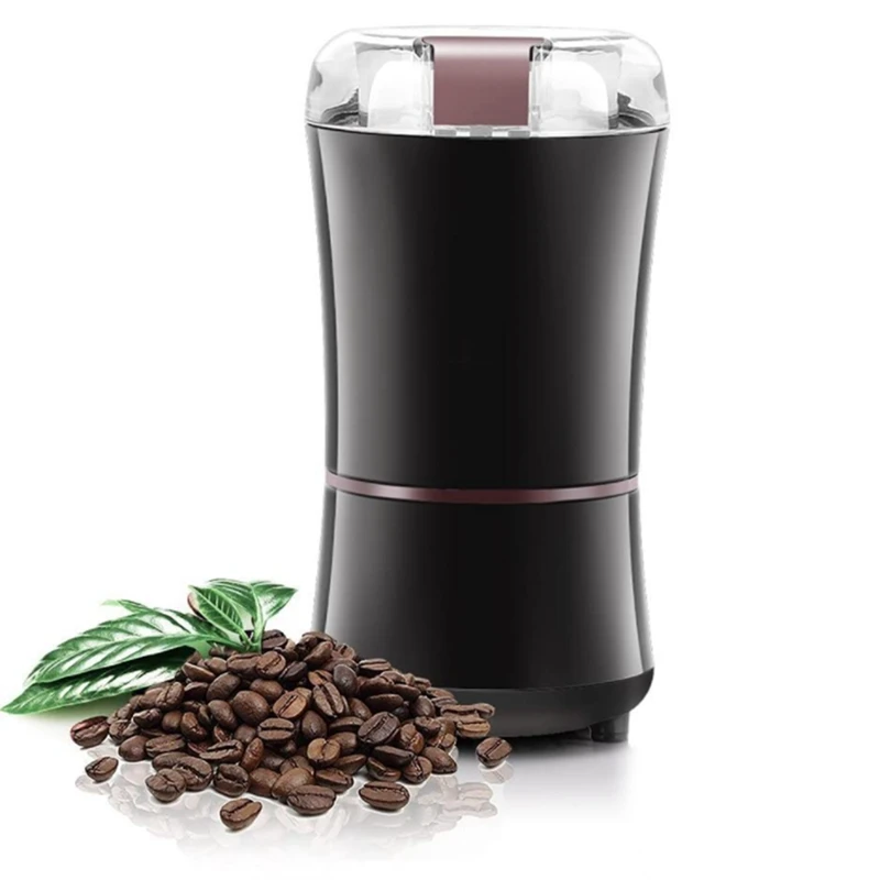 

Акция! Электрическая кофемолка, измельчитель из нержавеющей стали для перца, специй, орехов, семян, кофейных зерен, европейская вилка