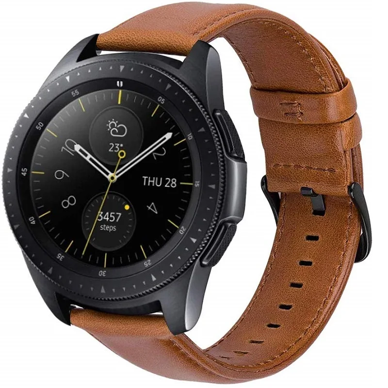 Сменный ремешок для наручных часов Active2 кожаный браслет samsung galaxy watch Active 2 40 мм 44 42