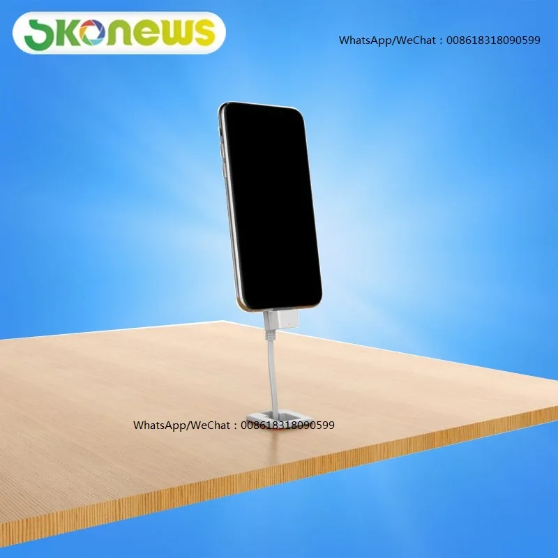 charging security display stand MAX series Anti theft pull box recoiler for 6 phone retail solution | Безопасность и защита