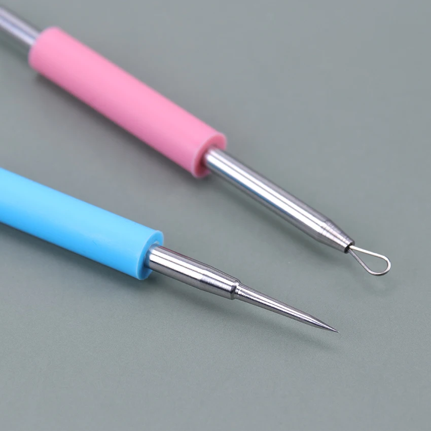 

1PC Facial Blackhead Comedone Acne Pimple Acne Needle Remover Stainless Needles Remove Pore Cleaner Care Beauty Tools