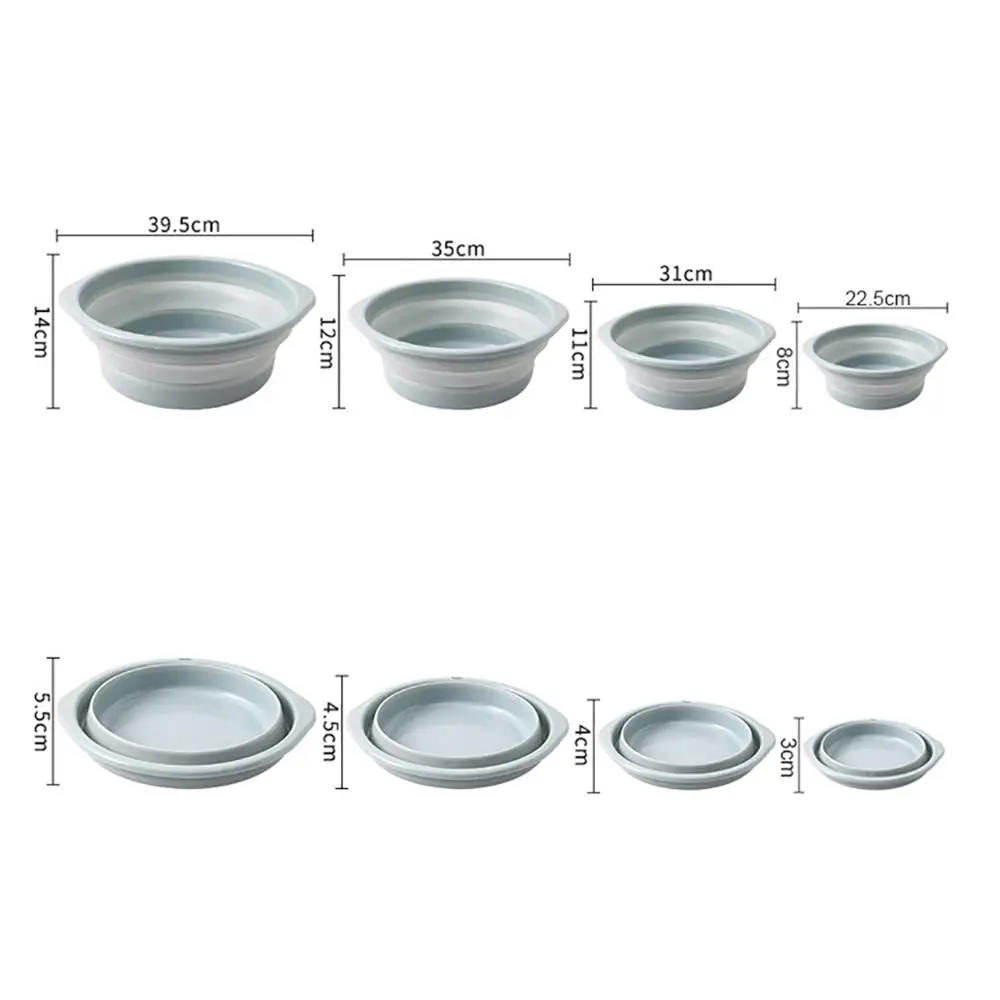 Портативное складное ведро складная раковина туристическое уличное рыбалка